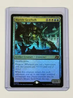 MTG Magic the Gathering Riptide Gearhulk (219/579) Aetherdrift FOIL - Image 1