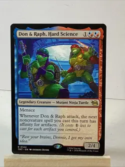 Don and Raph Hard Science - Teenage Mutant Ninja Turtles - MtG- NM - Image 1