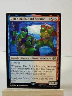 Don and Raph Hard Science - Teenage Mutant Ninja Turtles - MtG- NM - Image 2