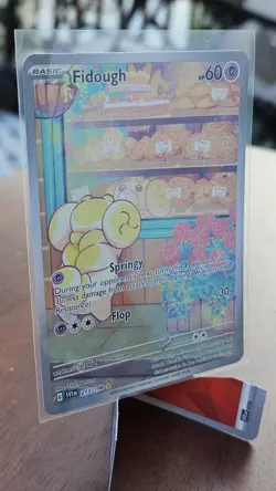 Pokemon TCG Fidough 213/198 Sv01: S&V Base Set Illustration Rare Holo NM - Image 3