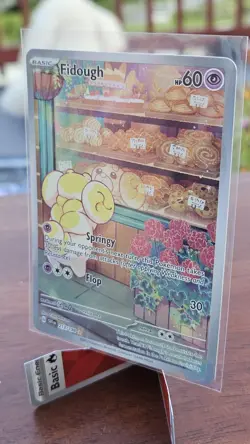Pokemon TCG Fidough 213/198 Sv01: S&V Base Set Illustration Rare Holo NM - Image 4