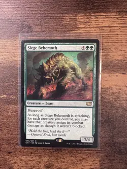 Siege Behemoth Commander 2014 Regular NM MTG - Image 1