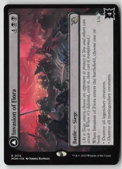 Invasion of Fiora 114 Rare March of the Machine LP - Image 1