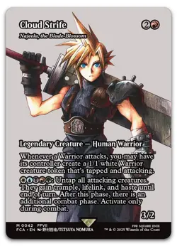 Cloud Strife - Najeela, the Blade-Blossom (Showcase) #42 NM Final Fantasy - Image 1
