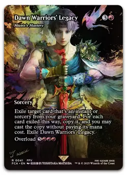 Dawn Warriors' Legacy - Mizzix's Mastery (Showcase) #41 (Foil) NM Final Fantasy - Image 1