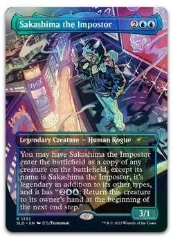 Sakashima the Impostor #1232 (Foil) (NM) Secret Lair Drop SLD Magic MTG - Image 1