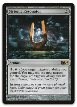 Strionic Resonator #224 (LP) Magic 2014 M14 Magic MTG - Image 1