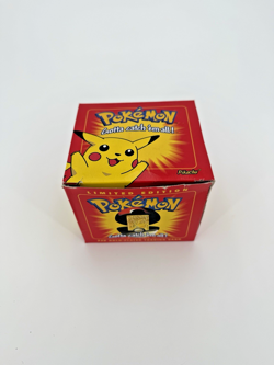 Pokemon Pikachu 23k Gold-Plated Sealed Burger King 1999 Card & Ball - Image 1