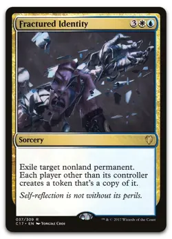 Fractured Identity #37 (LP) Commander 2017 C17 Magic MTG - Image 1