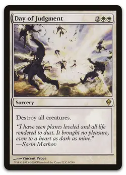 Day of Judgment #9 (NM) Zendikar ZEN Magic MTG - Image 1