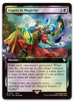 Espers to Magicite (Extended Art) #114 (Foil) (NM) Final Fantasy FIC Magic MTG - Image 1