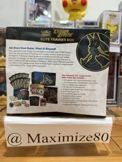 POKEMON TCG CROWN ZENITH ELITE TRAINER BOX ETB - NEW AND SEALED!!! 820650851476 - Image 3