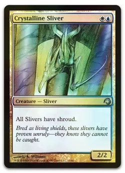 Crystalline Sliver #11 (Foil) (LP) Premium Deck Slivers PDS Magic MTG - Image 1