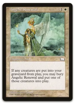 Angelic Renewal (NM) Weatherlight WTH Magic MTG - Image 1