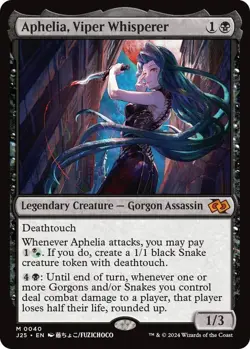 Aphelia, Viper Whisperer (Anime) Foundations Jumpstart Regular NM - Image 1