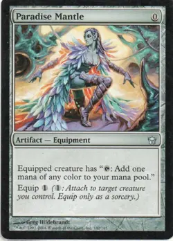MTG: Fifth Dawn: Paradise Mantle: Lightly Played Condition - Image 1