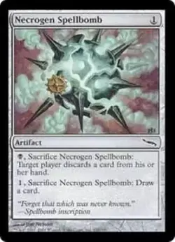 MTG - Necrogen Spellbomb - Foil Mirrodin - Image 1