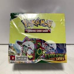 Pokemon Evolving Skies Booster Box 4 Sleeved Art Packs & Incomplete Master Set - Image 2