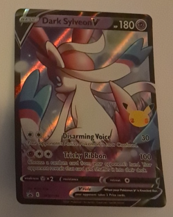 Dark Sylveon V NM SWSH134 Black Star Promo Pokemon TCG - Image 1