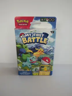 Pokemon My First Battle Two Mini Starter Decks Pikachu & Bulbasaur Sealed 820650852534 - Image 2