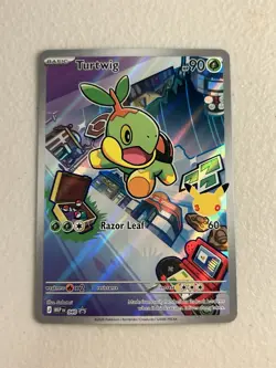 Pokemon 30th Anniversary First Partner Illustration Promo Turtwig 040 NM - Image 1