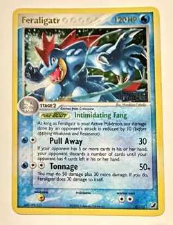 Feraligatr – Unseen Forces - 4/115 - Reverse Holo Stamped – Pokemon TCG – NM - Image 1