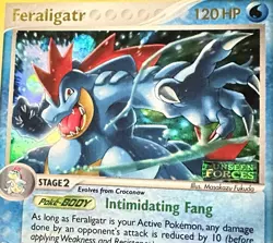 Feraligatr – Unseen Forces - 4/115 - Reverse Holo Stamped – Pokemon TCG – NM - Image 3