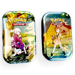 Pokemon Crown Zenith Mini Tins x2 TCG Yamper & Hatenna New Sealed - Image 1