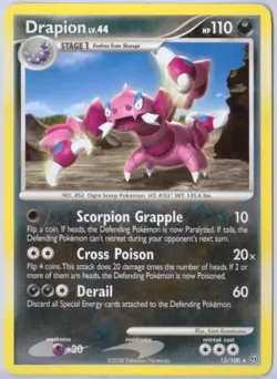 Drapion - 15/100 - Rare - Diamond & Pearl: Stormfront - Pokemon - HP - Image 1