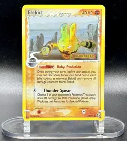 Elekid Delta Species 48/101 Stamped Pokemon EX Dragon Frontiers Reverse Holo MP - Image 2