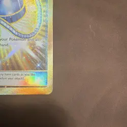 Pokemon TCG Super Scoop Up Secret Rare Full Art Holo 166/147 Burning Shadows - Image 2