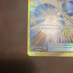 Pokemon TCG Super Scoop Up Secret Rare Full Art Holo 166/147 Burning Shadows - Image 3
