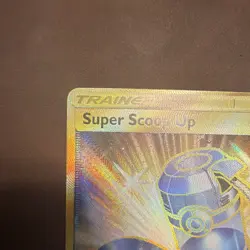 Pokemon TCG Super Scoop Up Secret Rare Full Art Holo 166/147 Burning Shadows - Image 4