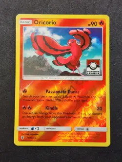 Pokemon Promotional (Promo) Pokemon League REVERSE HOLO Oricorio 14/145 - NM - Image 1