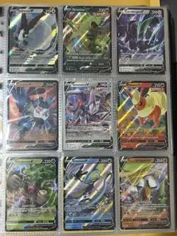 Pokemon 171 NM Binder Lot Collection Vintage-Modern Pikachu Eevee Cosmos 100+-Rs - Image 1