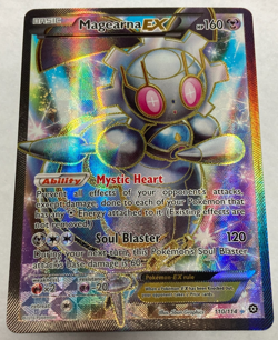 Pokemon Magearna EX 110/114 XY Full Art Steam Siege Holo Heavy Play (C) - Image 1