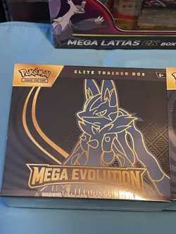 Pokemon X2 Mega Evolution ETB + Mega Latias ex Box Factory SEALED TCG - Image 3