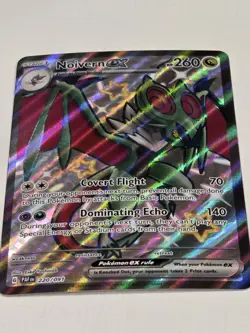 Noivern EX Shiny Ultra Rare Holo 220/091 Pokemon Paldean Fates NM - Image 2