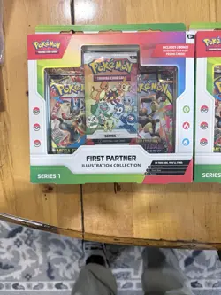 Pokemon TCG First Partner Illustration Collection Series 1 3 Box Lot - Image 5