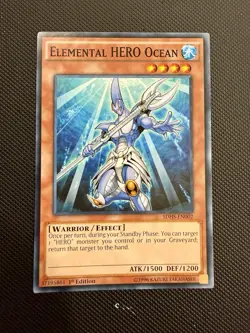Elemental HERO Ocean SDHS-EN002 Structure Deck: HERO Strike 1st Edition LP - Image 1