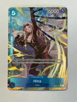 Hina (Alternate Art) EB03-025 Extra Booster: One Piece Heroines Edition Foil - Image 3