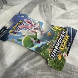 Sun & Moon-Unbroken Bonds Pokemon Sleeve Booster Pack New 820650805486 - Image 3