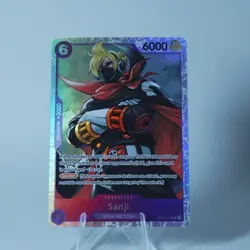 One Piece TCG Sanji OP07-064 Super Rare Foil Near Mint English - Image 1