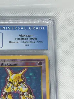 Alakazam 1999 Base Set 1/102 Shadowless Holo - Pokemon Card - CGC 5 - Image 3