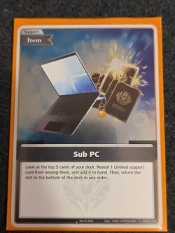 Tournament PROMO Sub PC hSD01-018 P Hololive Official Card Game NM Foil - Image 1