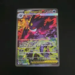 Pokemon Mega Gengar EX 284/217 ASC Full Art Foil Rare EX 350 HP Card - Image 1