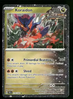 Koraidon - 119/162 - EB Games Promo - Pokemon Card - NM/M - Image 1
