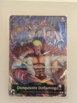 One Piece Card Game Donquixote Doflamingo OP04-019 L Alternate Art - Image 1