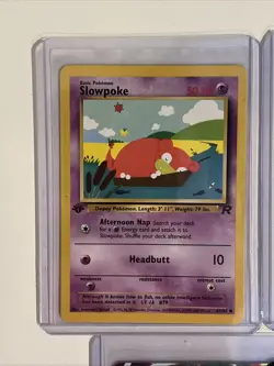Random Lot of Pokemon Cards - Vintage to Modern - Slowpoke - Eevee Holo Promo - Image 2