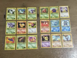 Vintage Card Pokemon Lot- Gen 1 and Gen 2 - 116 Total Cards - Image 2